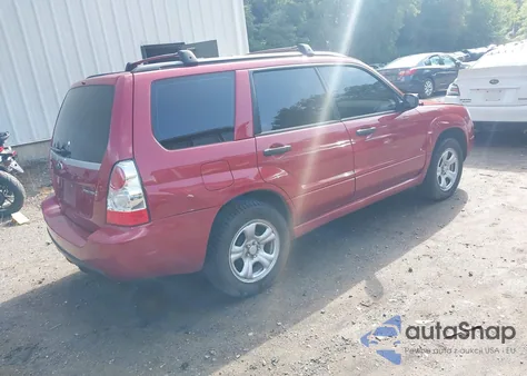 2007 Subaru Forester 2.5X from USA, damaged, VIN JF1SG63677H719383